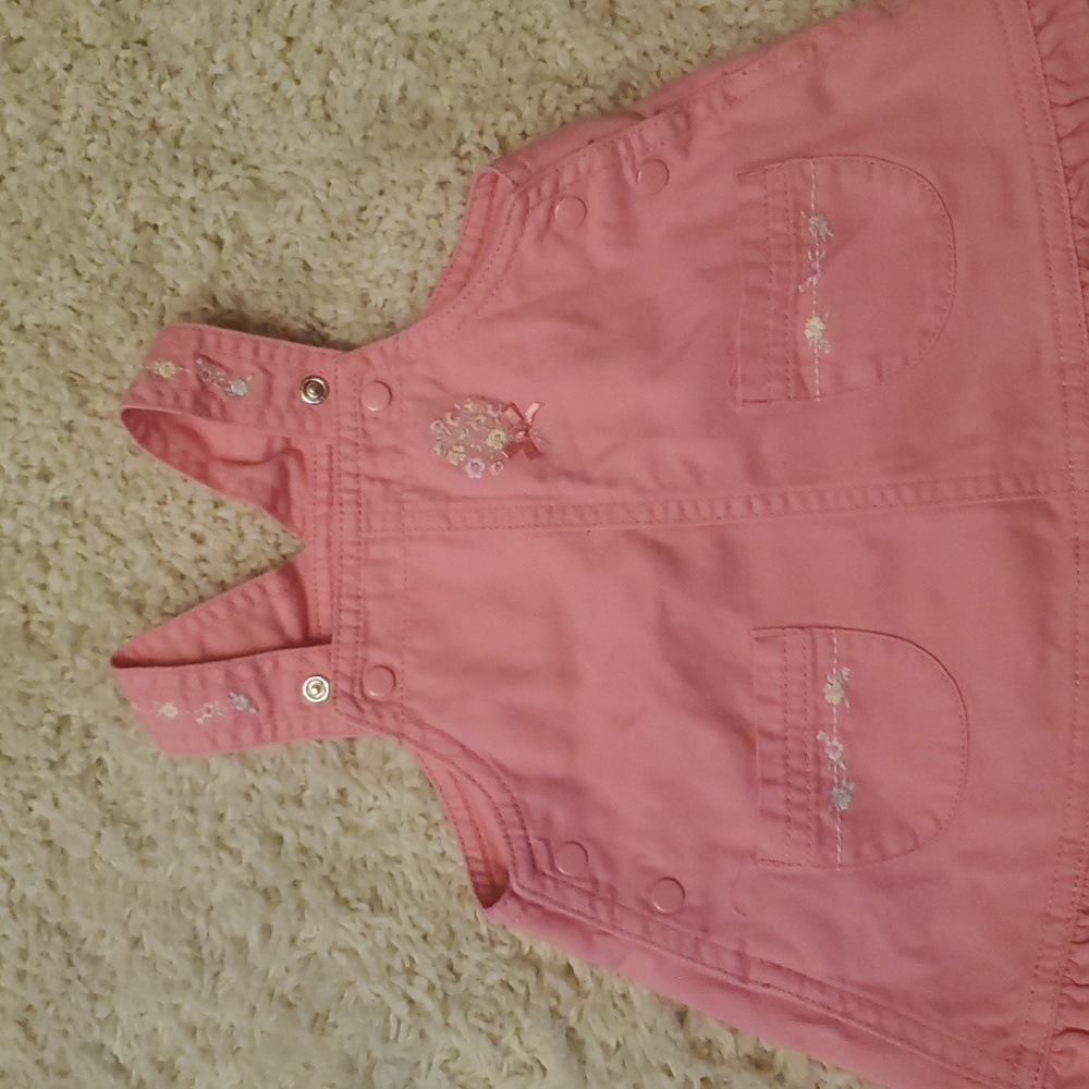 5 For‎ 25$ Child Of Mine Pink Baby Dress Size Small 0-3 Months